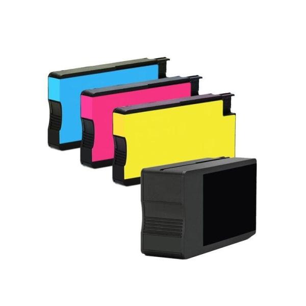 Pack 4 colores HP 957XL 953XL compatible con chip