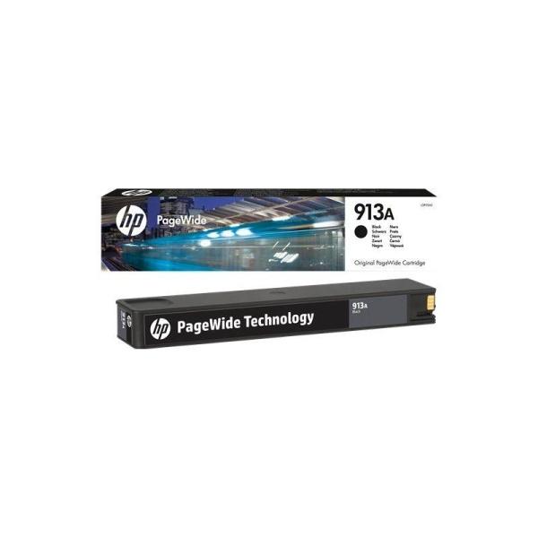 Cartucho de tinta Negro original HP 913A L0R95AE