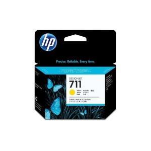 Cartucho de tinta HP 711 amarillo de 29 ml CZ132A