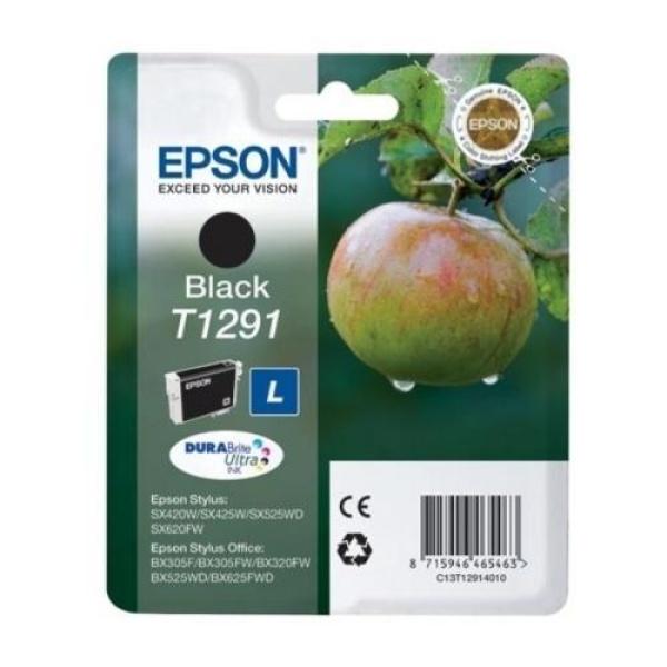 Cartucho de tinta Negro original Epson T1291 de 15ml