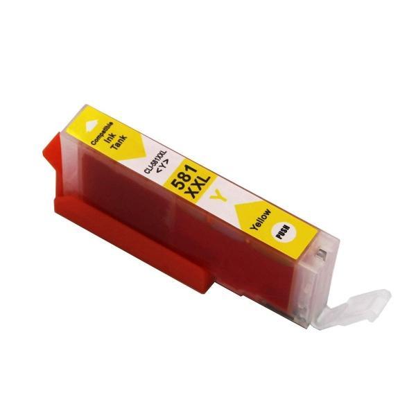 Cartucho de tinta Amarillo XXL compatible Canon 581