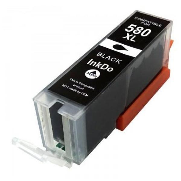 Cartucho de tinta Negro XXL compatible Canon 580BK