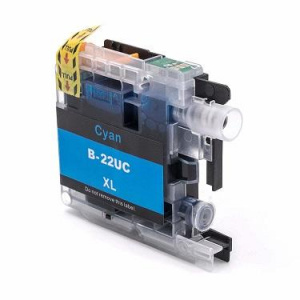 Cartucho de tinta Cian compatible Brother LC22U