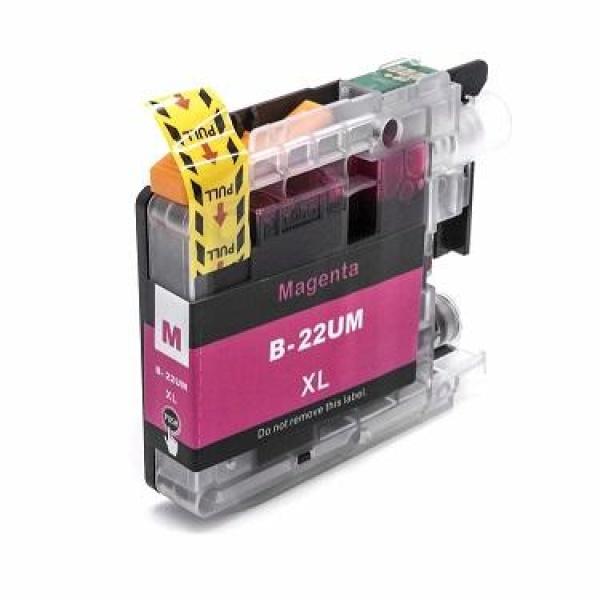 Cartucho de tinta Magenta compatible Brother LC22U