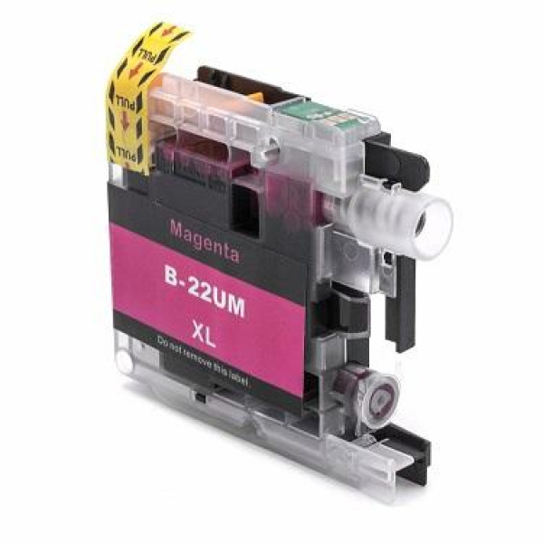 Cartucho de tinta Magenta compatible Brother LC22U