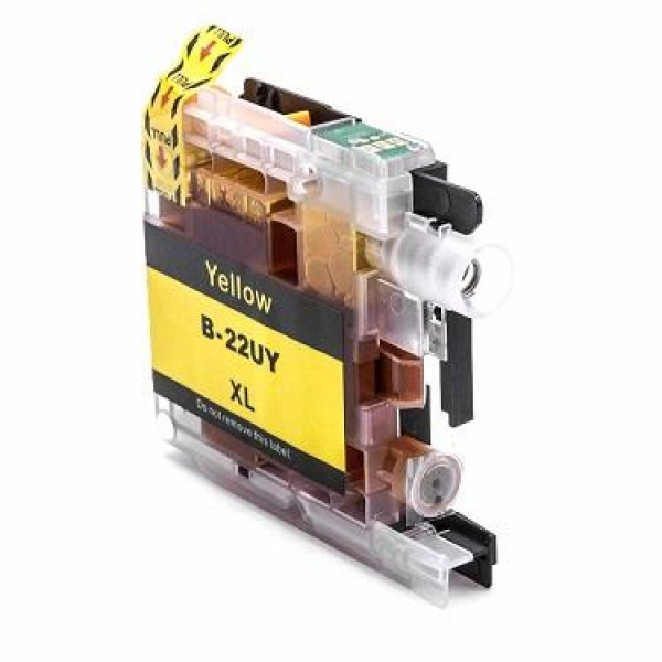 Cartucho de tinta Amarillo compatible Brother LC22U