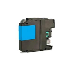 Cartucho de tinta Cian compatible Brother LC12E