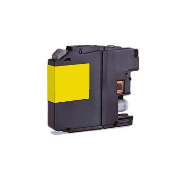 Cartucho de tinta Amarillo compatible Brother LC12E