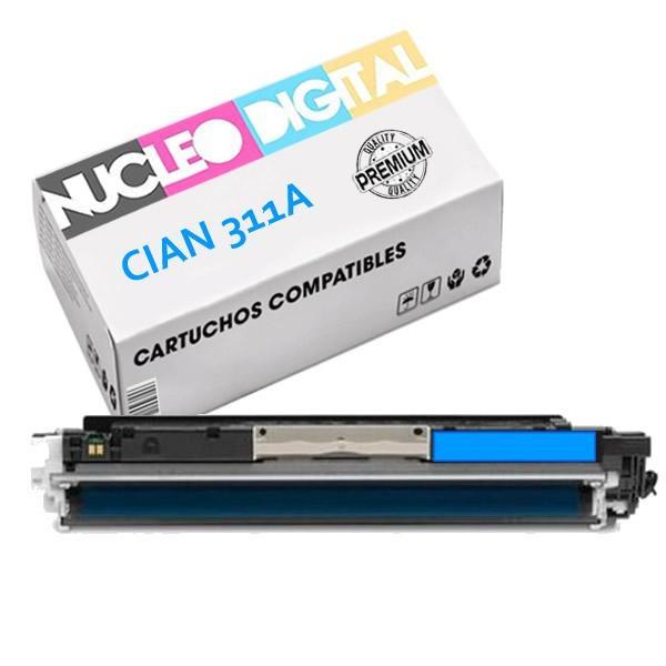 Compatible Toner para HP Laserjet color 126A CE311A color cian