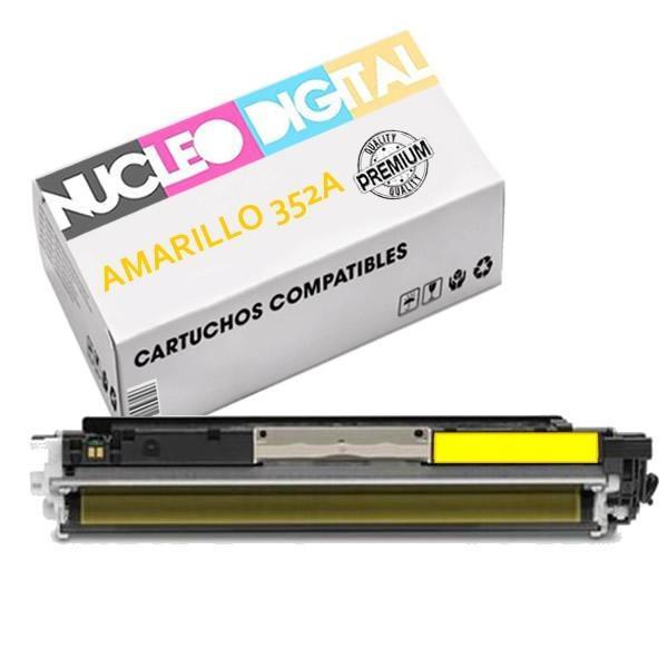 Compatible cartucho de toner HP CF352 amarillo sustituye a HP 130A