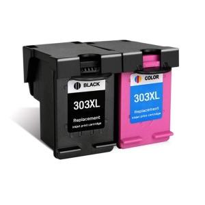 Compatible Pack de tintas cartuchos HP 303 XL Alta capacidad negro y tricolor