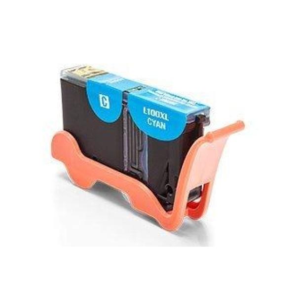 Cartucho de tinta Cian XL Alta Capacidad compatible Lexmark 100XL