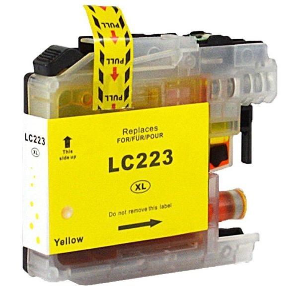 Cartucho de tinta Amarillo compatible Brother LC223Y