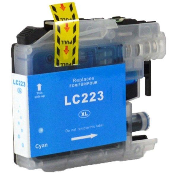 Cartucho de tinta Cian compatible Brother LC223C