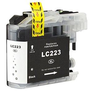 Cartucho de tinta Negro compatible Brother LC223BK