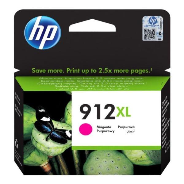 Cartucho de tinta Magenta XL original HP 912XL 3YL82AE