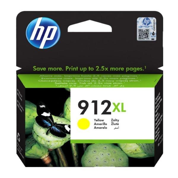 Cartucho de tinta Amarillo XL original HP 912XL 3YL83AE