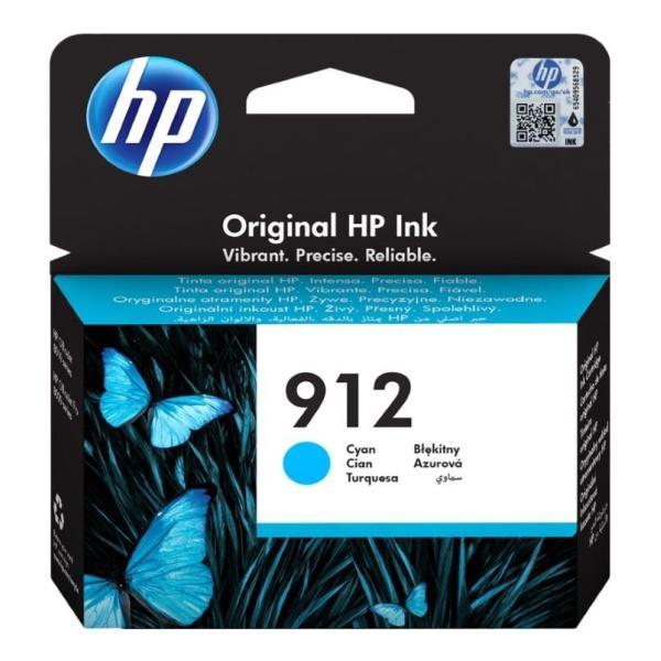 Cartucho de tinta Cian original HP 912 3YL77AE