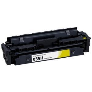 Cartucho de tóner Amarillo compatible Canon 055H