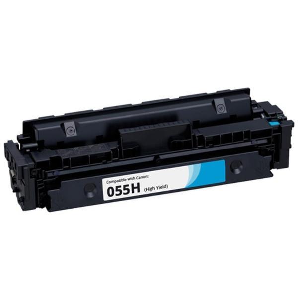 Cartucho de tóner Cian compatible Canon 055H