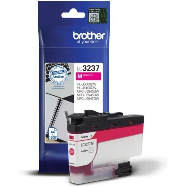 Cartucho de tinta Magenta original Brother LC3237M