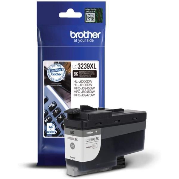 Cartucho de tinta Negro XL Alta Capacidad original Brother LC3239XLBK