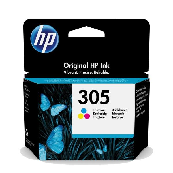 Cartucho de tinta original HP 305 (3YM61AE) de alta calidad.