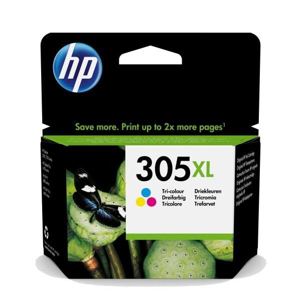 Cartucho de tinta original HP 305XL (3YM63AE) de alta calidad.