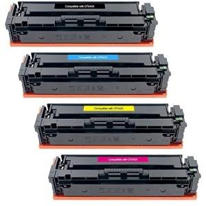 HP 203X Cartuchos de tóner compatibles - CF540X CF541X CF542X CF543X, trabajó con HP Color Laserjet Pro MFP M254dw M254nw MFP.