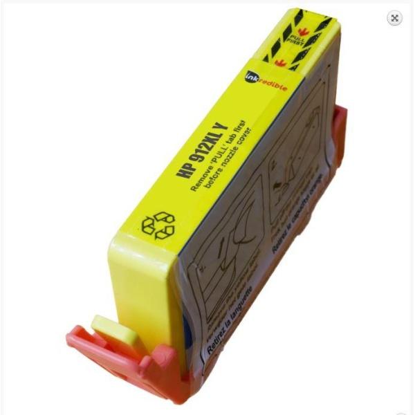 Compatible HP 912XL Amarillo Cartucho de Tinta 3YL83AE 3YL79AE (Chip Anti-Actualizaciones)