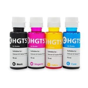 Compatible HP GT51- GT52  Botellas de tinta juego completo