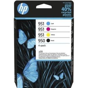 Original Combo Pack bk/c/m/y 1x Tinta HP 950+ 3x Tinta HP 951 6ZC65AE