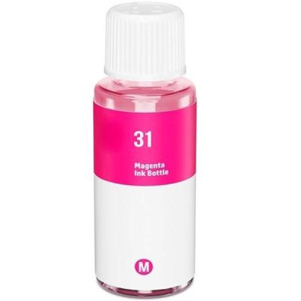 Compatible HP 31 Magenta Botella de Tinta Generica - sustituye 1VU27AE