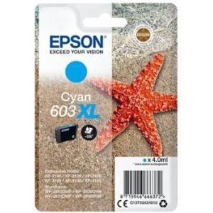 Cartucho de tinta Cian XL original Epson 603XL