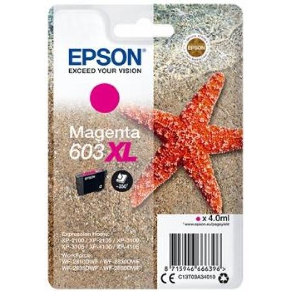 Cartucho de tinta Magenta XL original Epson 603XL