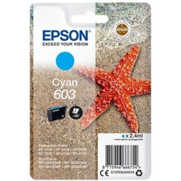 Cartucho de tinta Cian original Epson 603