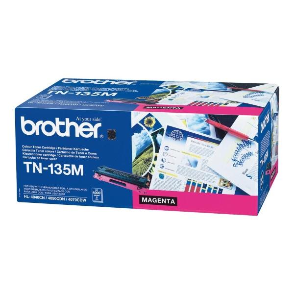 Cartucho de tóner Magenta original Brother TN135
