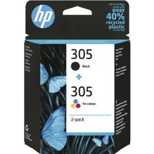 Original Multipack  HP 305 cartucho de tinta 6ZD17AE