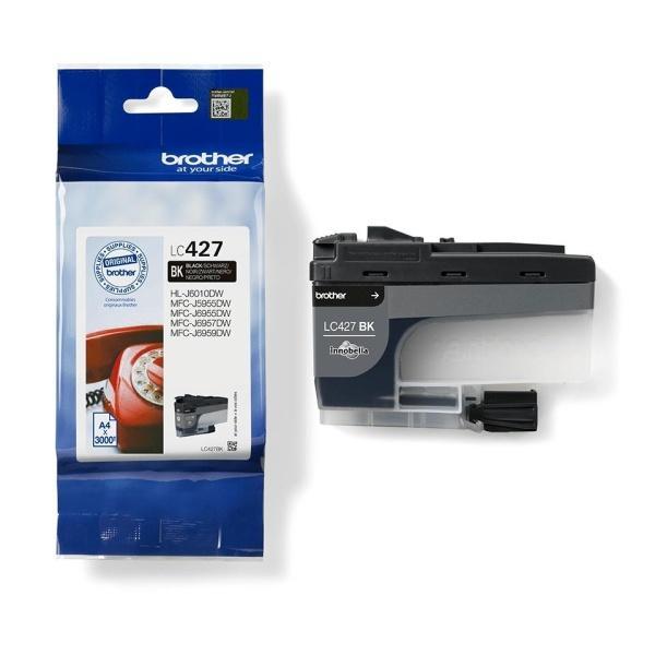 Cartucho de tinta Negro original Brother LC427