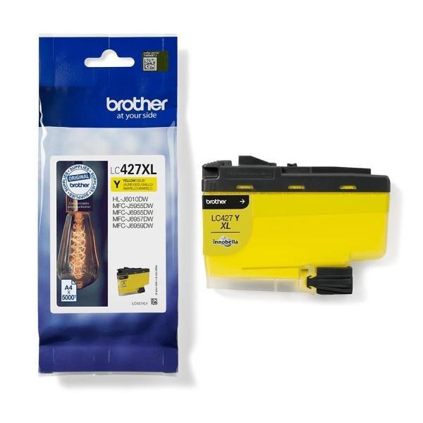 Cartucho de tinta Amarillo XL Alta Capacidad original Brother LC427XL