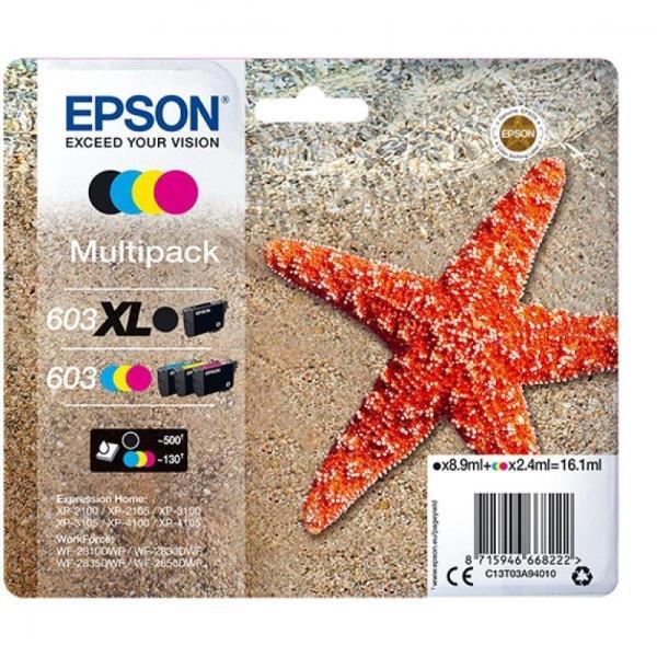 Pack ahorro XL original Epson 603XL