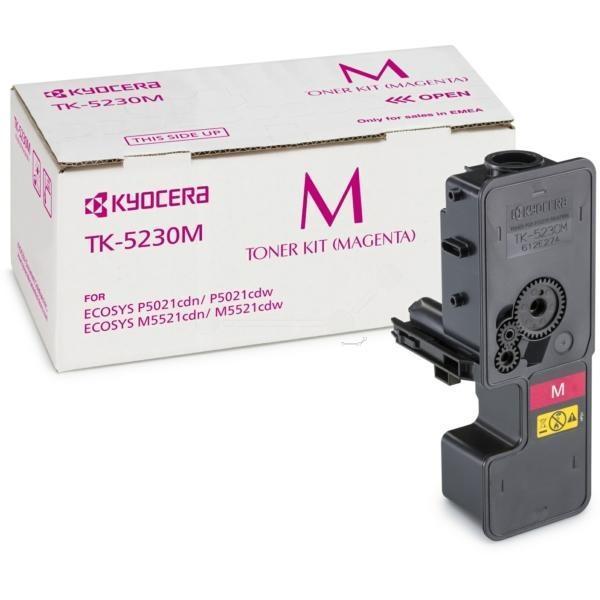 Original Kyocera TK5230 Magenta Cartucho de Toner 1T02R9BNL0/TK5230M