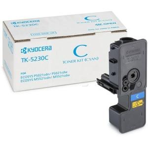 Original  Kyocera TK5230 Cyan Cartucho de Toner  1T02R9CNL0/TK5230C