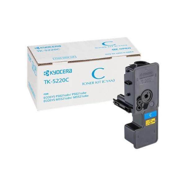 Original  Kyocera TK5220 Cyan Cartucho de Toner 1T02R9CNL1/TK5220C