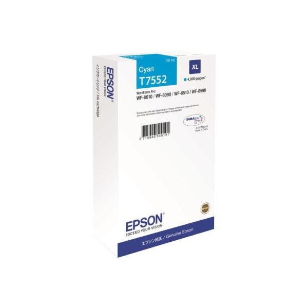 Cartucho de tinta Cian original Epson T7552