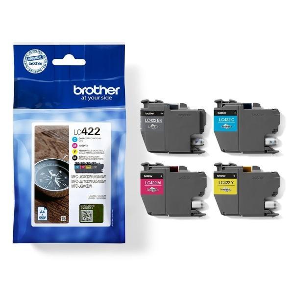Cartucho de tinta original Brother LC422