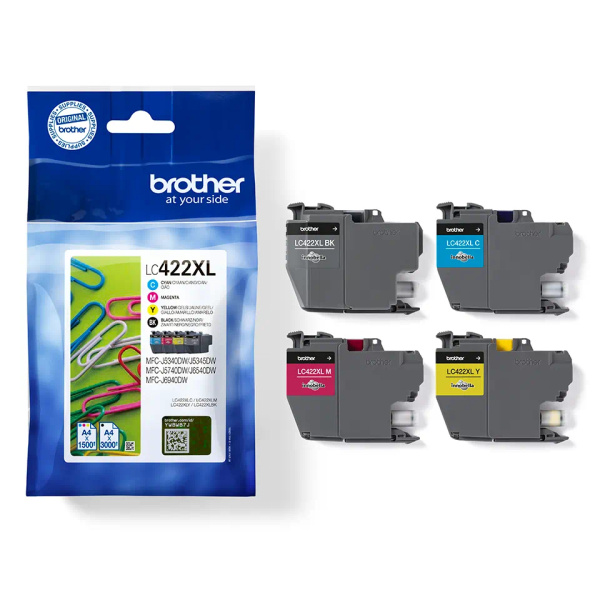 Cartucho de tinta XL Alta Capacidad original Brother LC422XL