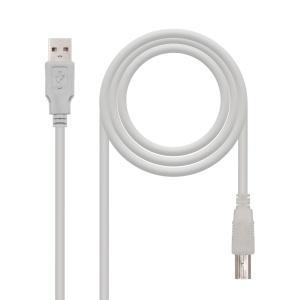 Nanocable Cable de Impresora USB-A 2.0 Macho a USB-B Macho 4.50m