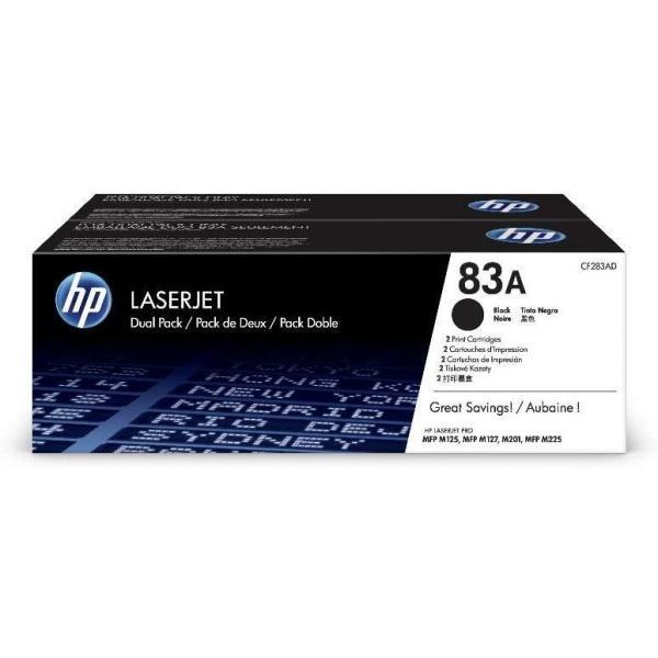 Pack de cartuchos Negro original HP CF283A 83A