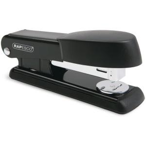 Rapesco Bowfin Grapadora Metalica de Sobremesa - 25 Hojas Negro
